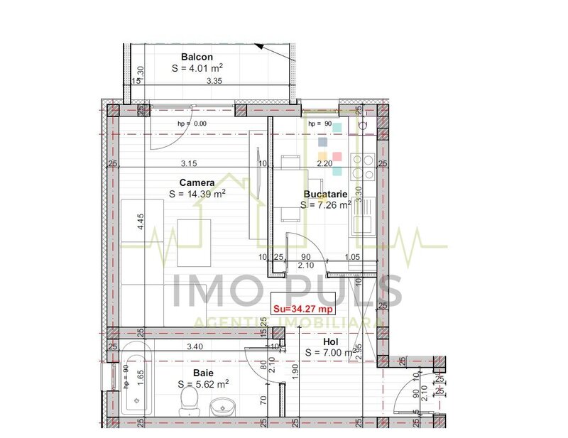 Timisoara Decomandat. Bucatarie separata. Loc de parcare